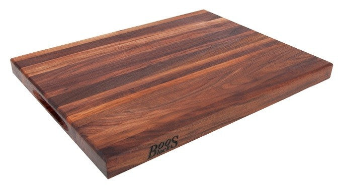 Planche à découper Boos Blocks Gourmet en noyer noir 51x38x4cm