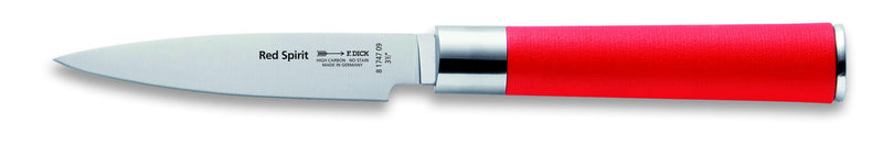 Couteau d'office DICK Red Spirit acier inoxydable 9cm manche rouge