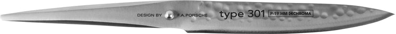 Couteau d'office Chroma Type 301 Design by F.A. Porsche martelé 12cm