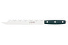 Couteau à surgelés "Au Nain" lame 23cm inox double denture, manche noir