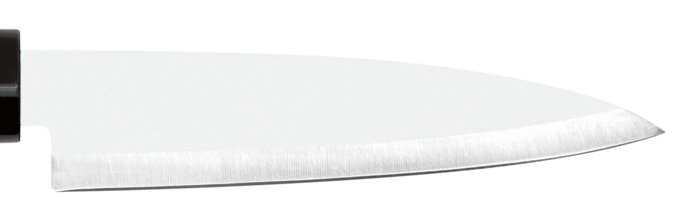 Couteau office + légumes KAI lame 9cm manche cerisier + étui protecteur