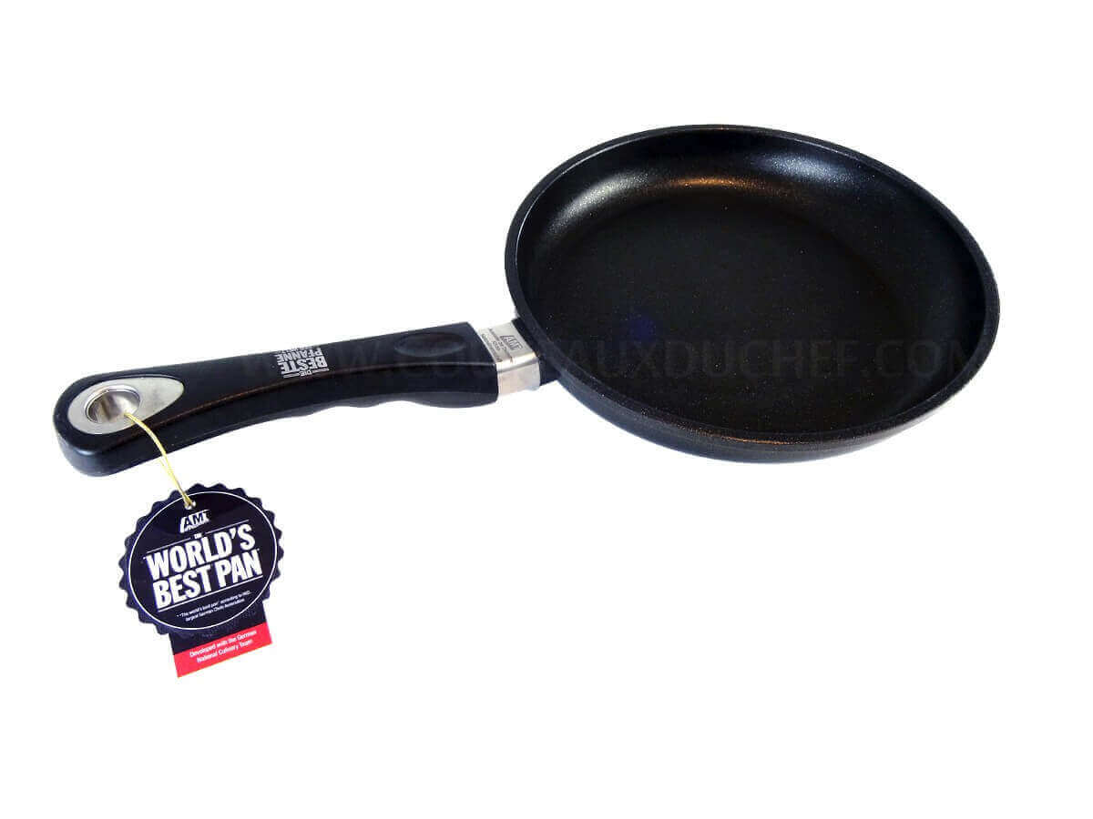 Poêle pro à frire ronde AMT 24cm anti-adhérente + induction