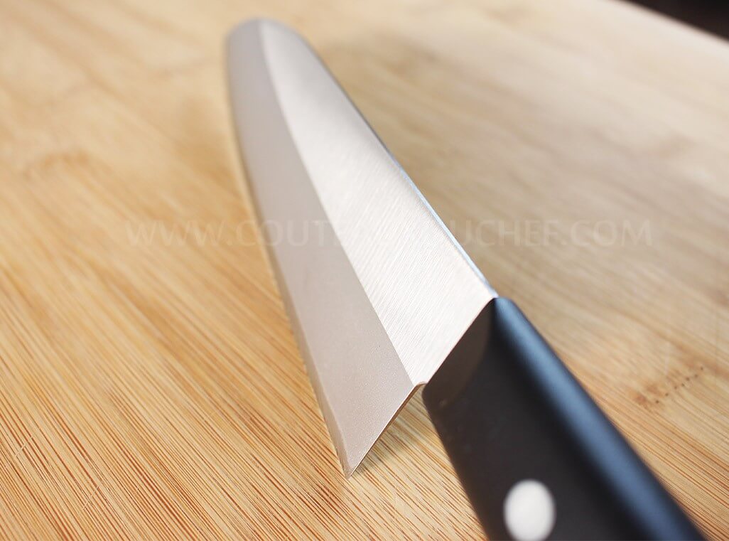 Couteau santoku japonais Tojiro DP Eco lame 17cm manche riveté