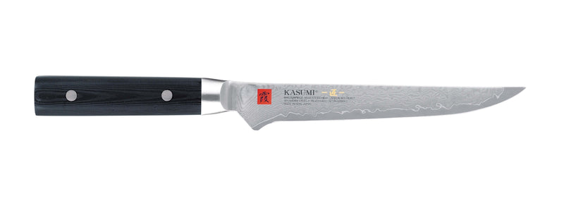 Couteau à désosser japonais Kasumi Masterpiece damas haut de gamme 16cm