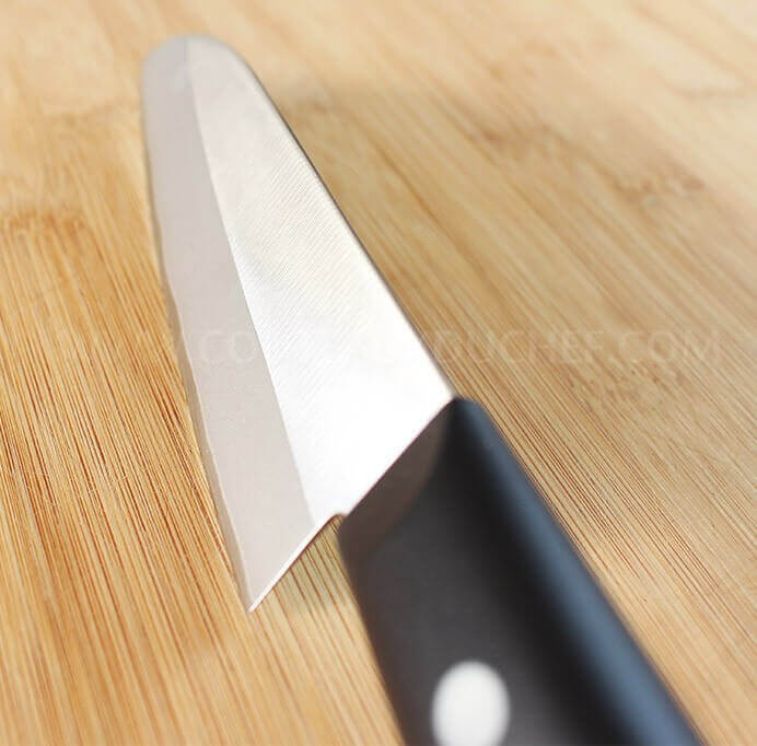 Couteau santoku japonais Tojiro DP Eco lame 14cm manche riveté