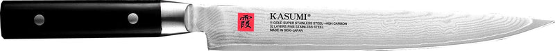 Couteau à découper japonais Kasumi Standard lame damas 24cm