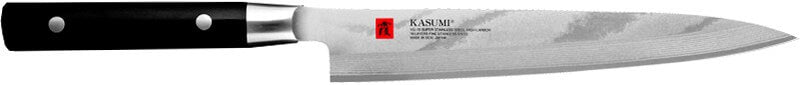 Couteau sashimi japonais Kasumi Standard lame damas 21cm