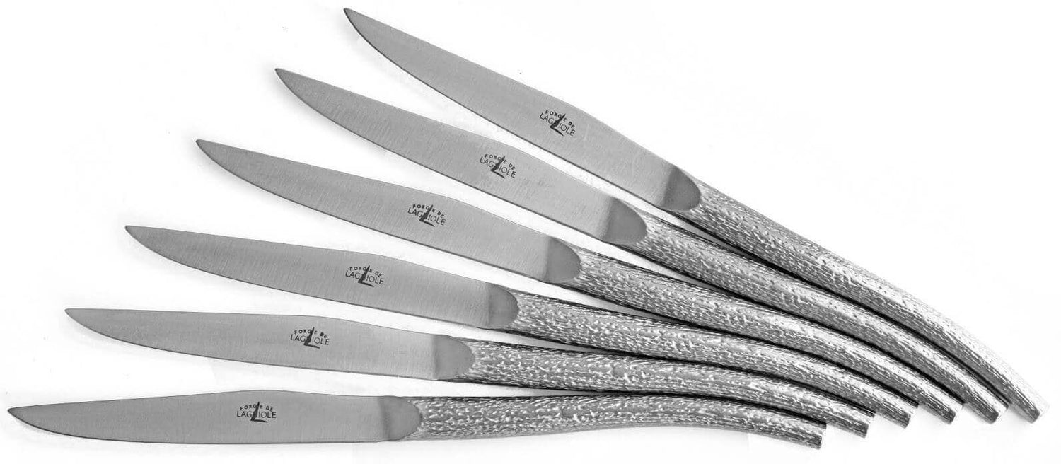 Coffret prestige 6 couteaux de table Forge de LAGUIOLE design P. STARCK