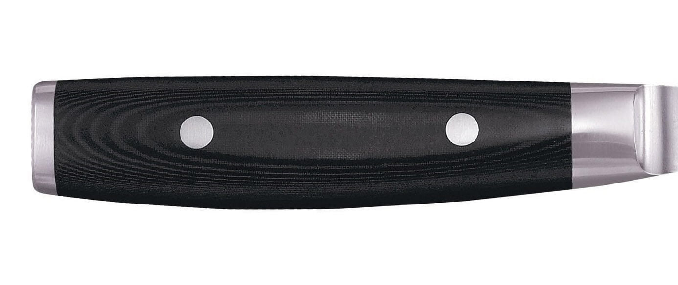 Couteau à steak japonais Yaxell RAN lame lisse 11.3cm damas 69 couches