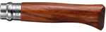 Couteau Opinel de luxe N°08 manche en padouk et lame inox