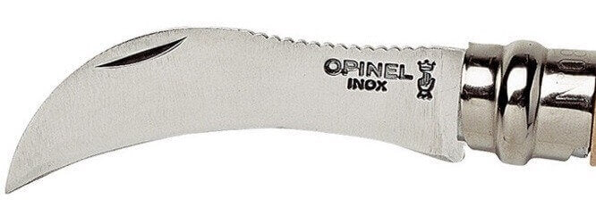 Couteau à champignon Opinel N°08 + brosse intégrée