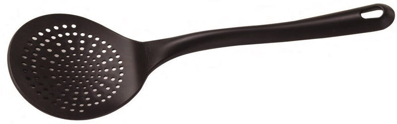 Ecumoire professionnelle en polyamide noir diamètre 11.5cm