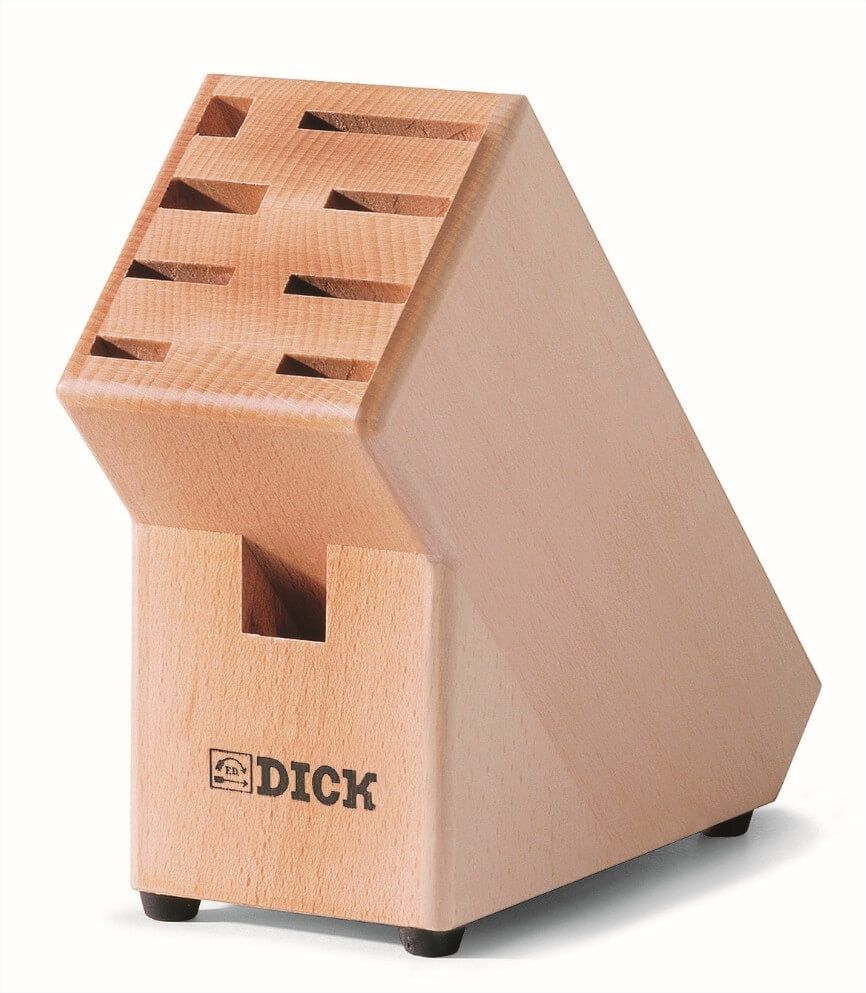 Bloc en bois 6 couteaux forgés + 3 accessoires DICK Premier Plus