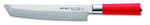 Couteau trancheur Tanto DICK Red Spirit acier inox 21cm manche rouge