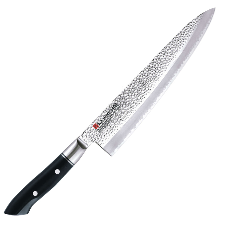 Couteau de chef japonais Kasumi Hammered lame martelée 24cm