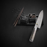 Couteau japonais Santoku Miyabi 5000MCD67 18cm 132 couches de damas