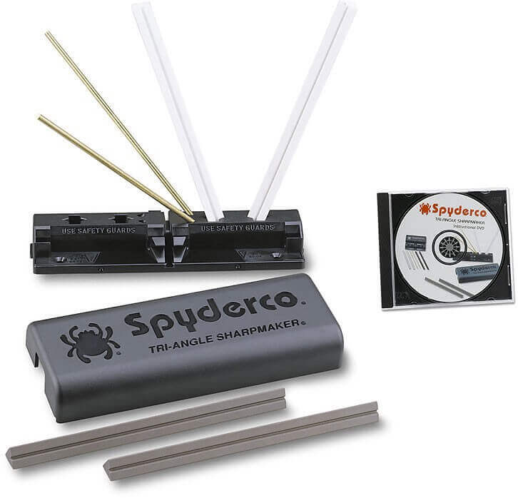 Kit d'aiguisage SPYDERCO 4 barres céramique grain fin et moyen