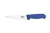 Couteau à désosser/saigner Victorinox manche fibrox bleu 16cm 5.5602.16