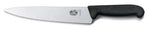 Couteau à découper professionnel Victorinox lame dentée fibrox noir 22cm 5.2033.22