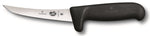 Couteau à désosser VICTORINOX lame renversée 12cm manche fibrox noir 5.6603.12M