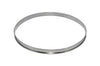 Cercle à tarte De Buyer acier inox bord roulé 28cm - hauteur 2cm