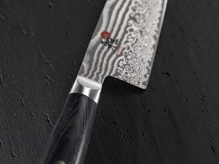 Couteau de chef japonais Miyabi 5000FCD lame 20cm damas 48 couches manche pakkawood