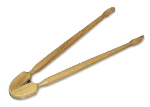 Pince à cornichons Berard dentée en olivier 25cm
