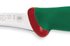Couteau à désosser professionnel SANELLI Premana lame fine 14cm manche vert