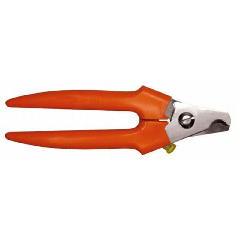 Pince à ongles pour chiens en acier inox 17cm - système à ressort