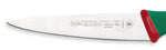 Couteau d'office professionnel SANELLI Premana lame semi-rigide 10cm manche vert