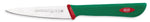 Couteau d'office professionnel SANELLI Premana lame semi-rigide 10cm manche vert