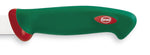 Couteau à saumon professionnel SANELLI Premana lame alvéolée 31cm manche vert