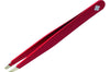 Pince à épiler RUBIS Swiss Line Classic Soft Touch rouge
