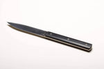 Coffret cadeau 2 couteaux de table Perceval 9.47 lame 10cm manche noir