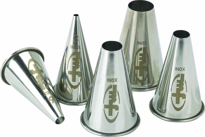 Boîte de 6 douilles unies inox Mallard Ferrière (diamètre 2 à 14mm) qualité professionnelle