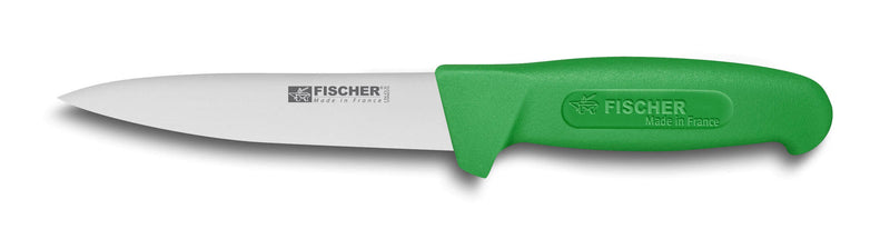 Couteau à saigner professionnel Fischer HACCP 14cm manche vert