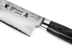 Couteau à trancher japonais Tamahagane Tsubame lame martelée 27cm acier VG5