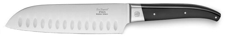 Couteau Santoku LOU LAGUIOLE Pro alvéolé 18cm pleine soie