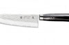 Couteau santoku japonais Tamahagane Tsubame lame martelée 17.5cm acier VG5