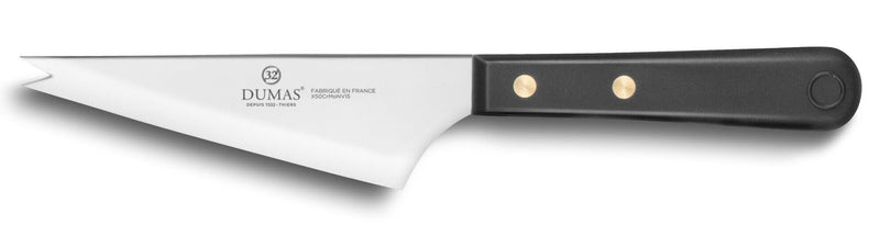 Couteau à fromage 2 dents 32 Dumas Affil inox 13cm manche 2 rivets