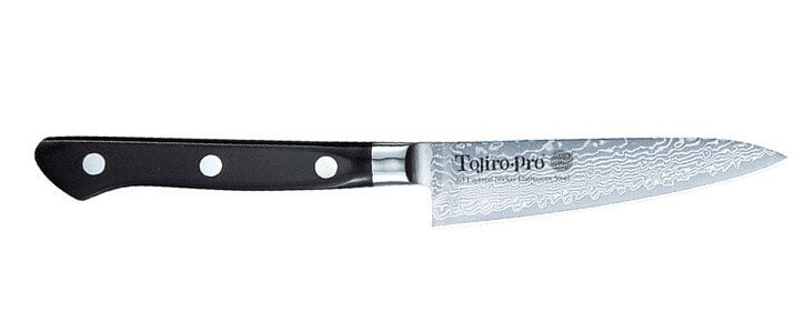 Couteau d'office japonais Tojiro Damascus Pro 10cm acier SGPS haut de gamme