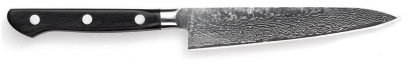 Couteau d'office long japonais Tojiro Damascus Pro 13,5cm acier SGPS haut de gamme