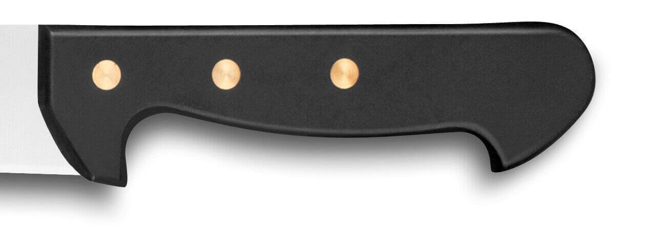 Couteau de boucher 32 Dumas Affil inox 25cm manche 3 rivets