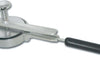 Reconstitueur de steak haché manuel rond en inox