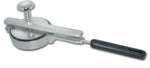 Reconstitueur de steak haché manuel rond en inox