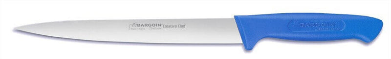 Couteau filet de sole Bargoin Creative Chef 17cm manche surmoulé bleu