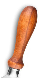 Hachoir demi lune 32 Dumas 25cm double manche en bois