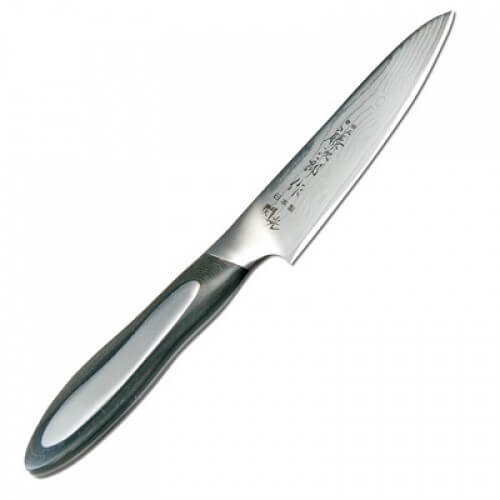 Couteau d'office TOJIRO Flash lame damas 10 cm