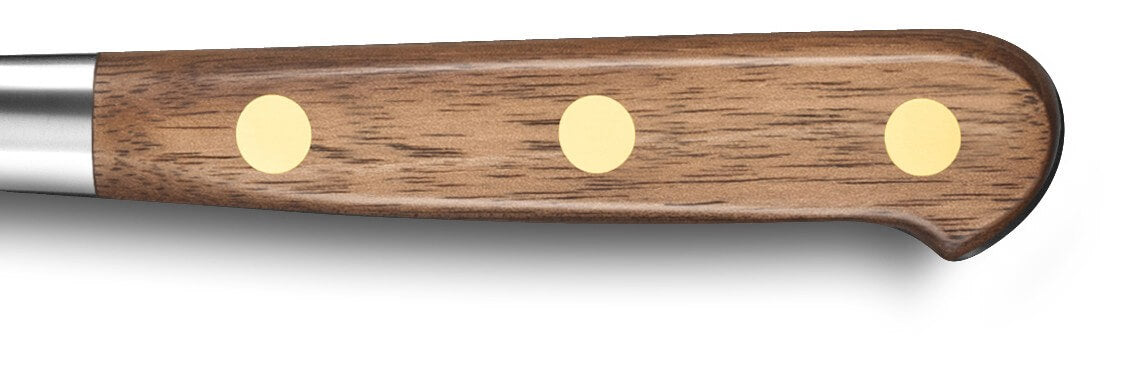 Couteau à pain forgé Sabatier Perigord lame dentelée 20cm manche en noyer