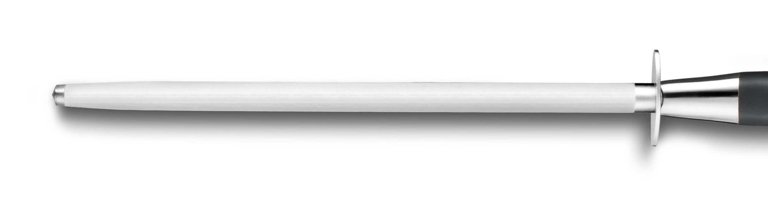 Fusil à aiguiser Inox laiton mèche ronde 20cm grain standard